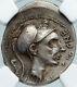 112bc Roman Republic Rome General Scipio Africanus Silver Coin Ngc I88367