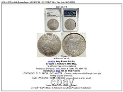 1632 AUSTRIA Holy Roman Empire ARCHDUKE LEOPOLD V Silver Taler Coin NGC i85148