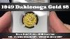 1849 Gold 5 Coin From Dahlonega Mint Crackout Icg To Ngc Closer Look At Rare Coin 300 Survive