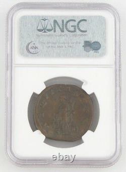 238-244 AD Roman Imperial AE Sestertius Coin VF NGC Gordian III Aequitas S-8699