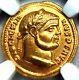 284-305 Ad Diocletian Gold Aureus Roman Coin Ngc Au Edict On Maximum Prices