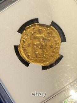 3 Roman and Byzantine NGC Gold Coins/ Aureus and Solidus NGC