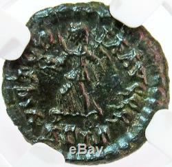 383 408 Ad Eastern Roman Empire Arcadius Ae4 Nummus Coin Ngc About Unc