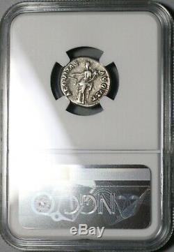97 NGC VF Nerva Roman Empire Denarius Aequitas Scales Silver Coin (20071501C)