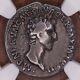98 Ad Emperor Nerva Ancient Roman Empire Silver Denarius Coin Ngc F Aequitas