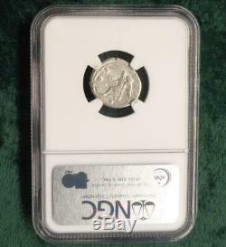 AD 117 NGC VF Roman Empire Hadrian Silver AR Golden Age Hoard Denarius Coin