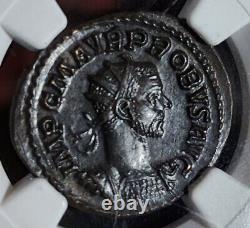 AD 276-282 Lugdunum Bi Aurelianianus NGC MS Ancient Roman Imperial Coin. Q104