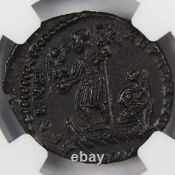 AD 337-350 Constans Centenionalis MS NGC Billon Ancient Roman Imperial Coin