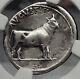Augustus 27bc Bull Ngc Certified Ancient Silver Roman Denarius Coin Ngc I59866