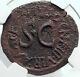 Augustus Authentic Ancient 15bc Genuine Original Roman Rome Coin Sc Ngc I81759