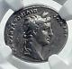 Augustus Biblical Jesus Christ Time Render Caesar Silver Roman Coin Ngc I81536