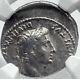 Augustus Biblical Jesus Christ Time Render Caesar Silver Roman Coin Ngc I81737