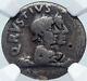 Augustus Success Fortuna Goddesses Ancient Silver Roman Coin Altar Ngc I86172