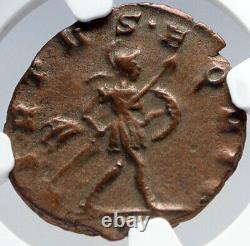 AUREOLUS in name of POSTUMUS Ancient 267AD MILAN Roman Coin VIRTUS NGC i82903