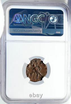 AUREOLUS in name of POSTUMUS Ancient 267AD MILAN Roman Coin VIRTUS NGC i82903
