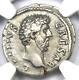 Aelius Caesar Ar Denarius Silver Roman Coin 136-138 Ad Ngc Vf 5/5 Surfaces