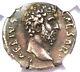Aelius Caesar Ar Denarius Silver Roman Coin 136 Ad Ngc Xf (ef) 5/5 Strike