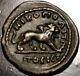 Ancient Divus Constantine I 317 Ad Rare Ancient Roman Coin Shows Walking Lion