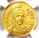 Ancient Roman Arcadius Av Solidus Gold Coin 383-408 Ad Certified Ngc Au