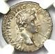 Ancient Roman Augustus Ar Denarius Coin 27 Bc 14 Ad Certified Ngc Xf (ef)