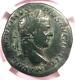 Ancient Roman Caracalla Ae Sestertius Mars Victory Coin 212 Ad Ngc Choice Fine