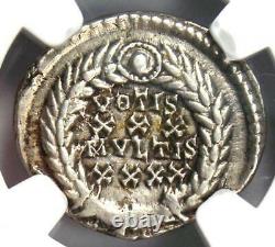 Ancient Roman Constantius II AR Siliqua Rome Coin 337-361 AD NGC Choice XF