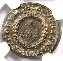 Ancient Roman Crispus BI Nummus AE3 Coin (316-326 AD) Certified NGC MS (UNC)