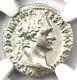 Ancient Roman Domitian Ar Denarius Coin 81-96 Ad. Certified Ngc Choice Vf
