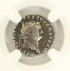 Ancient Roman Empire Titus Silver Ar Denarius Coin 79-81 Ad Ngc F Sol Column