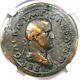Ancient Roman Galba Ae Sestertius Libertas Coin 68-69 Ad Certified Ngc Fine