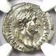 Ancient Roman Hadrian Ar Denarius Coin 117-138 Ad Certified Ngc Choice Xf (ef)