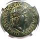 Ancient Roman Nero Ae As Copper Coin 54-68 Ad Ngc Vf (very Fine) Rare Coin