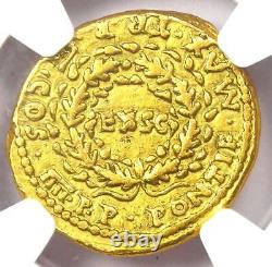 Ancient Roman Nero AV Aureus Gold Coin 54-68 AD Certified NGC Choice VF Rare