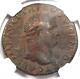 Ancient Roman Titus Ae As Copper Coin 79-81 Ad Ngc Choice Vf (very Fine)