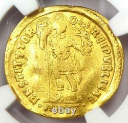 Ancient Roman Valens AV Solidus Gold Coin 364-378 AD Certified NGC VF
