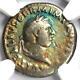 Ancient Roman Vitellius Ar Denarius Coin 69 Ad Certified Ngc Vg (very Good)