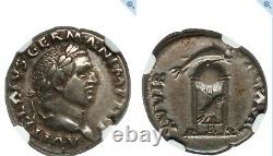 Ancient Roman coin Vitellius. NGC XF