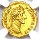 Antoninus Pius Gold Av Aureus Roman Coin 138-161 Ad Certified Ngc Choice Au