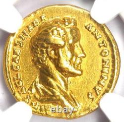 Antoninus Pius Gold AV Aureus Roman Coin 138-161 AD Certified NGC Choice VF