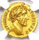 Antoninus Pius Gold Av Aureus Roman Coin 138-161 Ad Certified Ngc Choice Xf