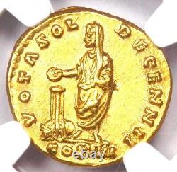 Antoninus Pius Gold AV Aureus Roman Coin 138-161 AD NGC Choice AU 5/5 Strike