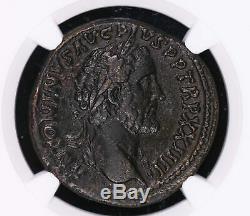 Antoninus Pius Sestertius 138 161 Ad Ancient Roman Coin Pietas Children Ngc