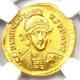 Arcadius Av Solidus Gold Ancient Roman Gold Coin 383-408 Ad Certified Ngc Au