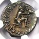 Augustus Octavian Ar Denarius Parthian Coin 19 Bc Turpilianus Ngc Choice Vf