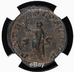 Balbinus 238 Ad Sestertius Ancient Roman Empire Coin Genius Of The Senate Ngc