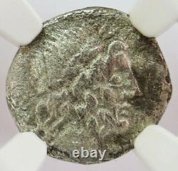C. 88 Bc Silver Roman Republic Quinarius Cn. Lentulus Clodianus Coin Ngc Fine