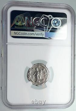 CARACALLA Ancient Vintage 213AD Old Silver Roman DENARIUS Coin MONETA NGC i87444