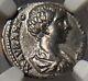 Caracalla. Ngc Certified Choice Xf. Spes Advancing. Ancient Silver Roman Coin
