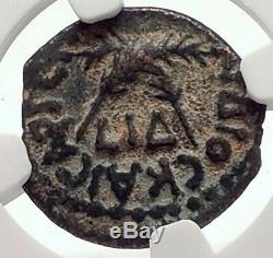 CLAUDIUS & AGRIPPINA Jr Ancient Roman Jerusalem ANTONIUS FELIX Coin NGC i70982