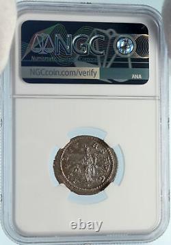 CLAUDIUS II Gothicus Authentic Ancient Antioch Roman Coin FELICITAS NGC i83588